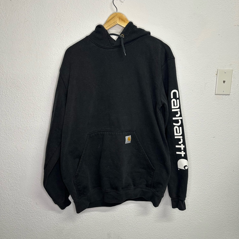 Carhartt Men's Black Hoodie Sweater